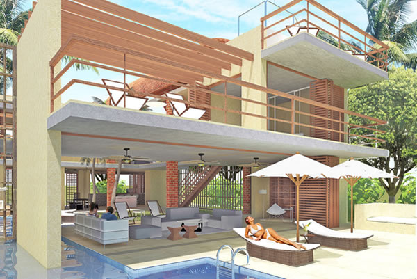 Barú Grande Beach House cuenta con casas construidas con acabados exclusivos y posibilidad de personalización en diseño de las casas, áreas y precio.